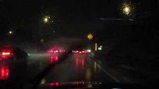 Driving On The Garden State Parkway To US Route 1 South In Rain (10/22/19)