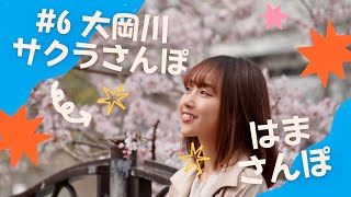 【はまさんぽ】丸りおなが桜の大岡川をぶらり散歩【vlog】