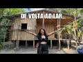 Tatiana Souza está ao vivo! Mostrando a construção da nossa casa no interior do Amazonas