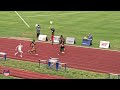 boys 2a 100 meter dash 2022 tssaa state tournament