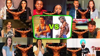 Vidyut Jammwal VS Tiger Shroff Workout | Mix Mashup Reaction
