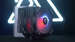 AIR COOLER GAMER STORM BLACK ARGB - RISE MODE - RM-ACST-ARGB-B