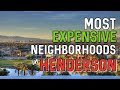 Top 5 Luxury Neighborhoods in Henderson, NV