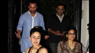 Saif, Kareena's dinner date with Salman's sister