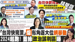 【鄭亦真報新聞】藍今起討論2024人選 傳立委戰鬥值納考量｜王建煊宣布選總統! 憂綠\