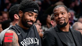 Reacting to Stephen A.'s take on KD, Kyrie and the Knicks | KJZ