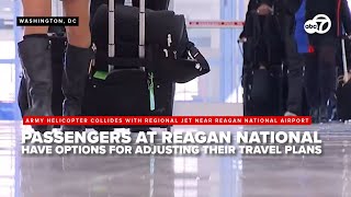 Once ground stop lifted, passengers faced choices at Reagan National