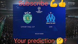 FIFA 23 | Sporting vs Marseille | Champions League - Group Stage | My prediction |