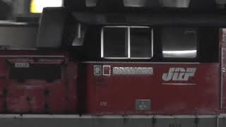 【これが多分最後に見たDD51】JR貨物DD51-1028+コキ100　名古屋駅通過