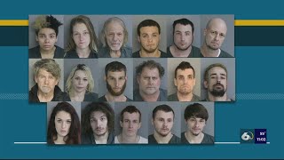 VO 18 arrested after search warrants at three different stash houses in Aiken County