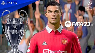FIFA 23 - Manchester United vs. Paris Saint-Germain - UEFA Champions League Final PS5 Gameplay | 4K