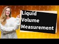 What do you use to measure the volume of a small amount of a liquid?