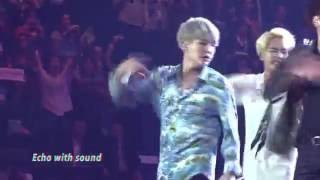 20160602 KCON PARIS 방탄소년단【BTS Dope Ending SUGA focus 】HD Fancam