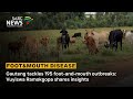 Gauteng tackles 195 foot-and-mouth outbreaks: Vuyiswa Ramokgopa shares insights