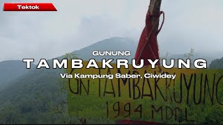 Gunung Sepi: Menikmati Keheningan di Puncak Tambakruyung via Kampung Saber