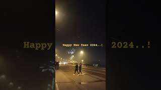 വെടിക്കെട്ട്  in ജർമനി Happy New Year 2024..! #dresden  #germany #2024 #fireworks