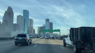 USA , Texas, Houston i45 to downtown 12.1.2021 🇺🇸