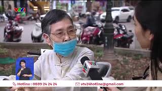 Bụi mịn trong không khí Hà Nội mỗi năm một cao | VTV24