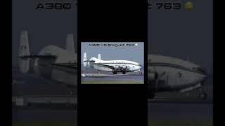 A380 vs Breguet 763 #funny #memes #aviation #trend #airplane #europe #fyp