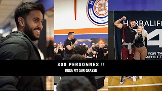 300 personnes !! Mega fit sur Grasse