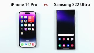 iPhone 14 Pro vs Samsung S22 Ultra | SPEED TEST