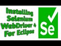 How To Install Selenium Webdriver For Java In Eclipse (Selenium 4)