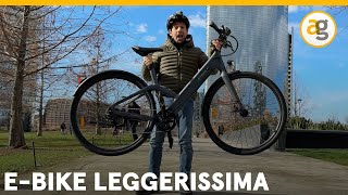 LOW COST in FIBRA DI CARBONIO. E-BIKE Engwe MapFour N1 Air