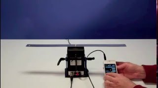 Mode Shape Demo using a Vibration Shaker by The Modal Shop
