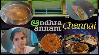 👉 ఆndhra  annam Restaurant in Chennai at Kandanchavadi🫕 #ownvoice #viralvideo #trending