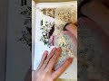 creative journaling asmr rustic asmr journaling shorts creativejournaling scrapbooking