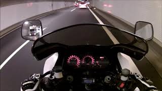 【FJ1200A】バイクをちょっと高速道路で乗ってみた【空冷4発】