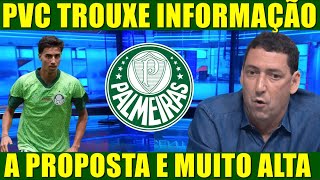 PVC TROUXE INFORMAÇÃO SOBRE A NEGOCIAÇÃO DE VITOR REIS DO PALMEIRAS COM MANCHESTER CITY