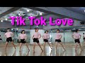 Tik Tok Love line dance(Phrased Easy Intermediate) Demo&Count