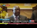 SONA debate | Ramaphosa won't respond to insults
