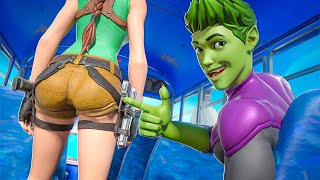 What Happens on The Battle Bus, STAYS on the Battle Bus! Fortnite Animations Part 15