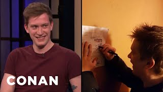 A Fan Asked Daniel Sloss To Sign Their Divorce Papers | CONAN on TBS