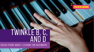 Beginner Piano Suzuki Bk 1 lesson #2