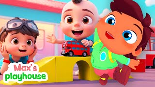 London Bridge is Falling Down + More Nursery Rhymes & Play Outside Bubbles Song + Nursery Rhymes