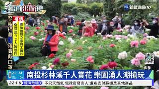 連假DAY3終放晴! 中部賞花景點湧人潮｜華視新聞 20220404