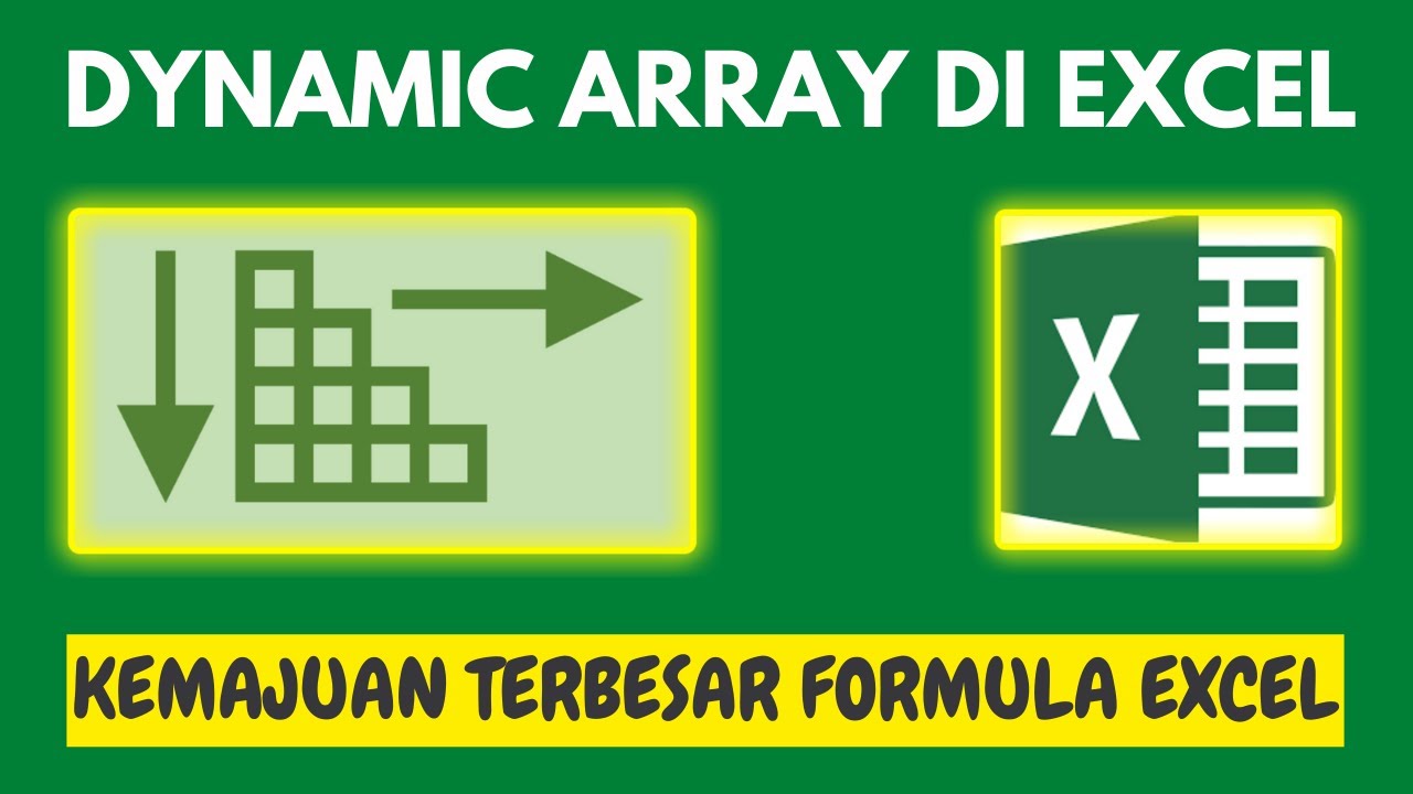 Penggunaan Formula Dynamic Array Di Excel | Tips And Tricks Excel - YouTube