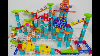 Vtech Marble Run Race ASMR | Marble Run Challenges | Cool Effects