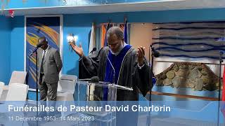 Funérailles de Pasteur David Charlorin