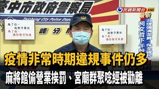 台中麻將館偷營業 群聚7人辯稱「朋友聊天」－民視新聞