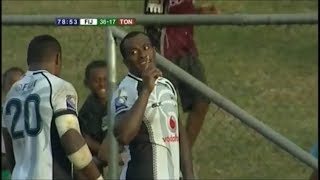 Sireli Bobo 2nd try vs Tonga 2014