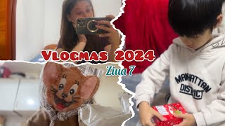 🎄Vlogmas 2024🎄 Ziua 7 | Un lego putin complicat | Luminite si Lista lui Luca