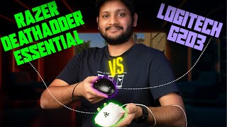 Battle of Budget Gaming Mice: G203 vs Razer DA!