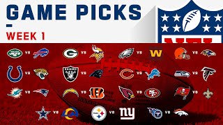 NFL Game Picks Week 1 | Gameday View