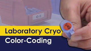 Laboratory Cryo Color-Coding Labels