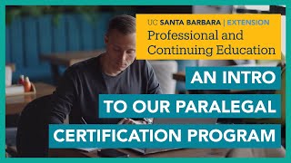 An Intro to Our Paralegal Certificate Program
