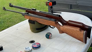 Hatsan 55 SAS (tuned by RS)VS Hämmerli Hunter Force 900 accuracy test